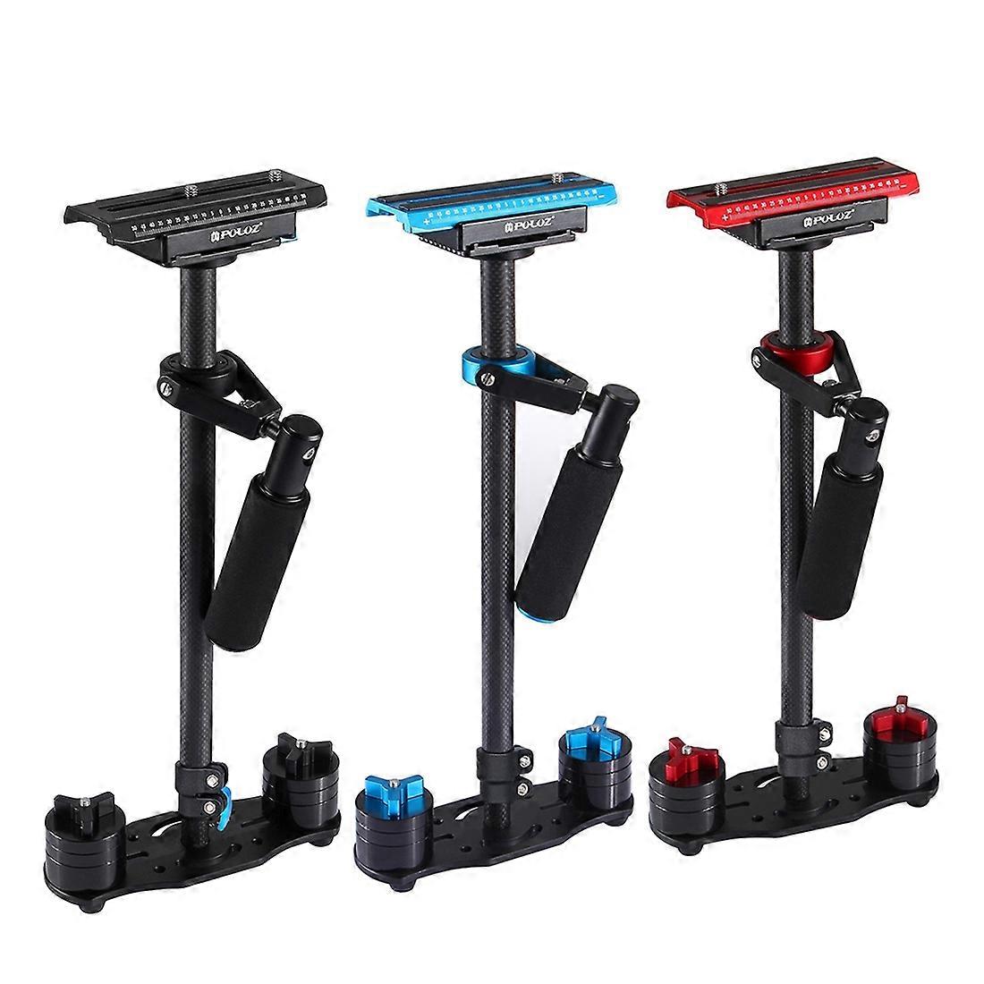 PULUZ 38.5-61cm Carbon Fibre Handheld Stabilizer for DSLR & DV Digital Video & Cameras, Load Range: 0.5-3kg