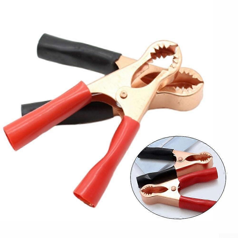 Crocodile Clips 50A Lightweight Insulated Sturdy Materials 20 Pack For Instrument Testing And Charging