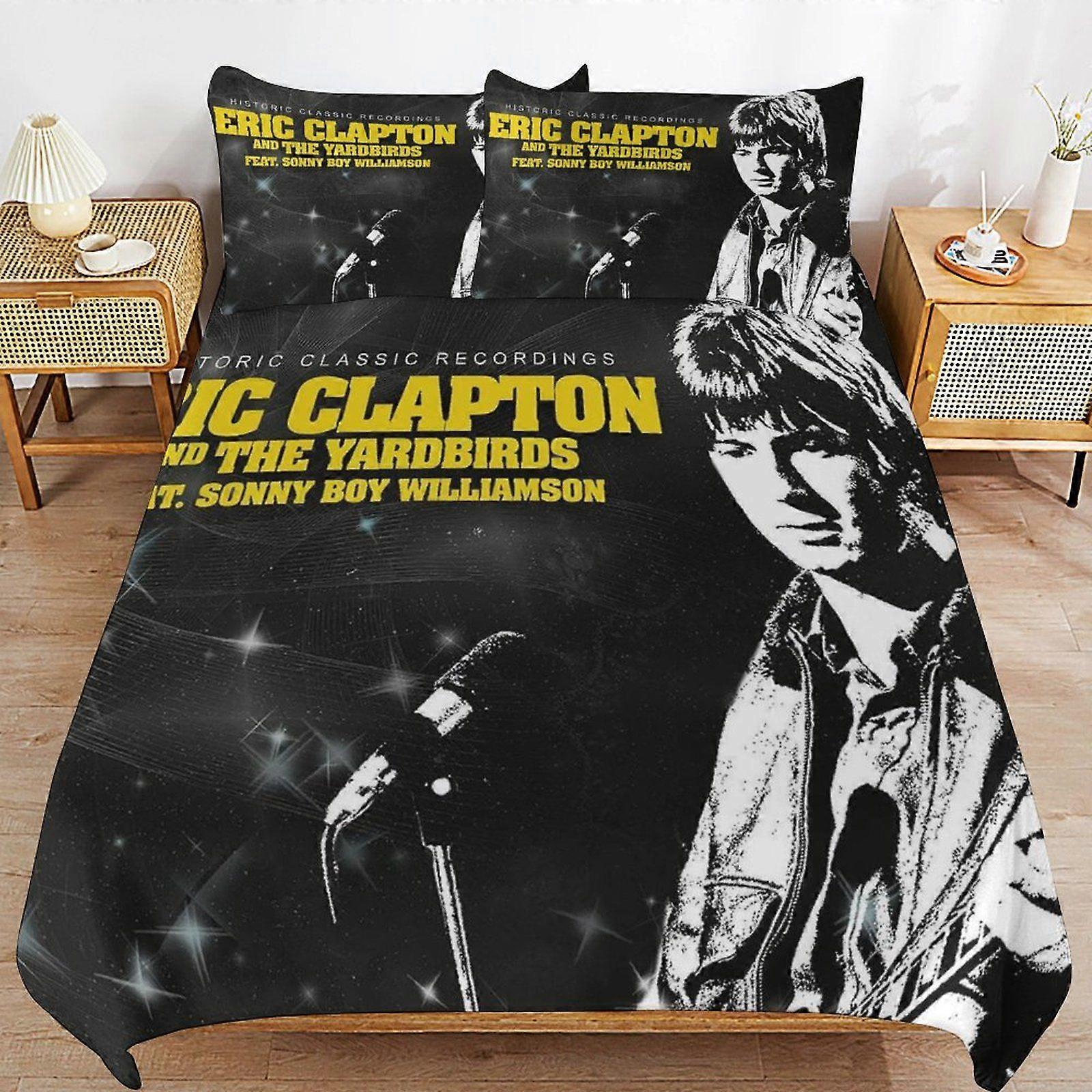 Eric clapton Gentle Texture Machine Washable Bedding Essentials Soft Touch Duvet Cover Sets for Home