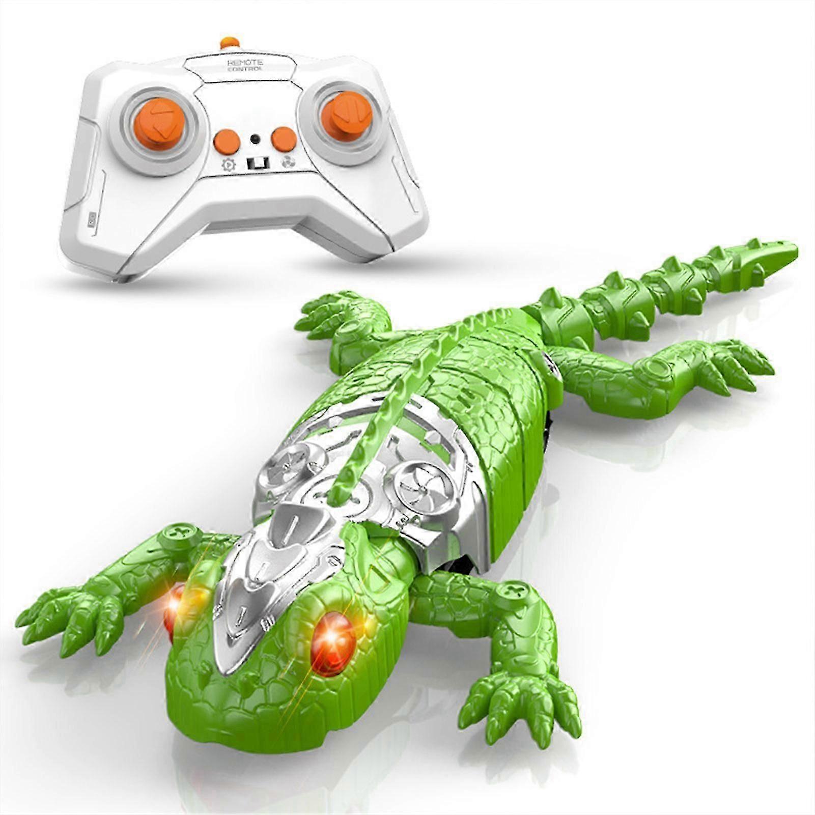 Remote Control Wall Crawling Lizard - Electric Gecko Robot for Floor & Ceiling Climbing, RC Car Toy