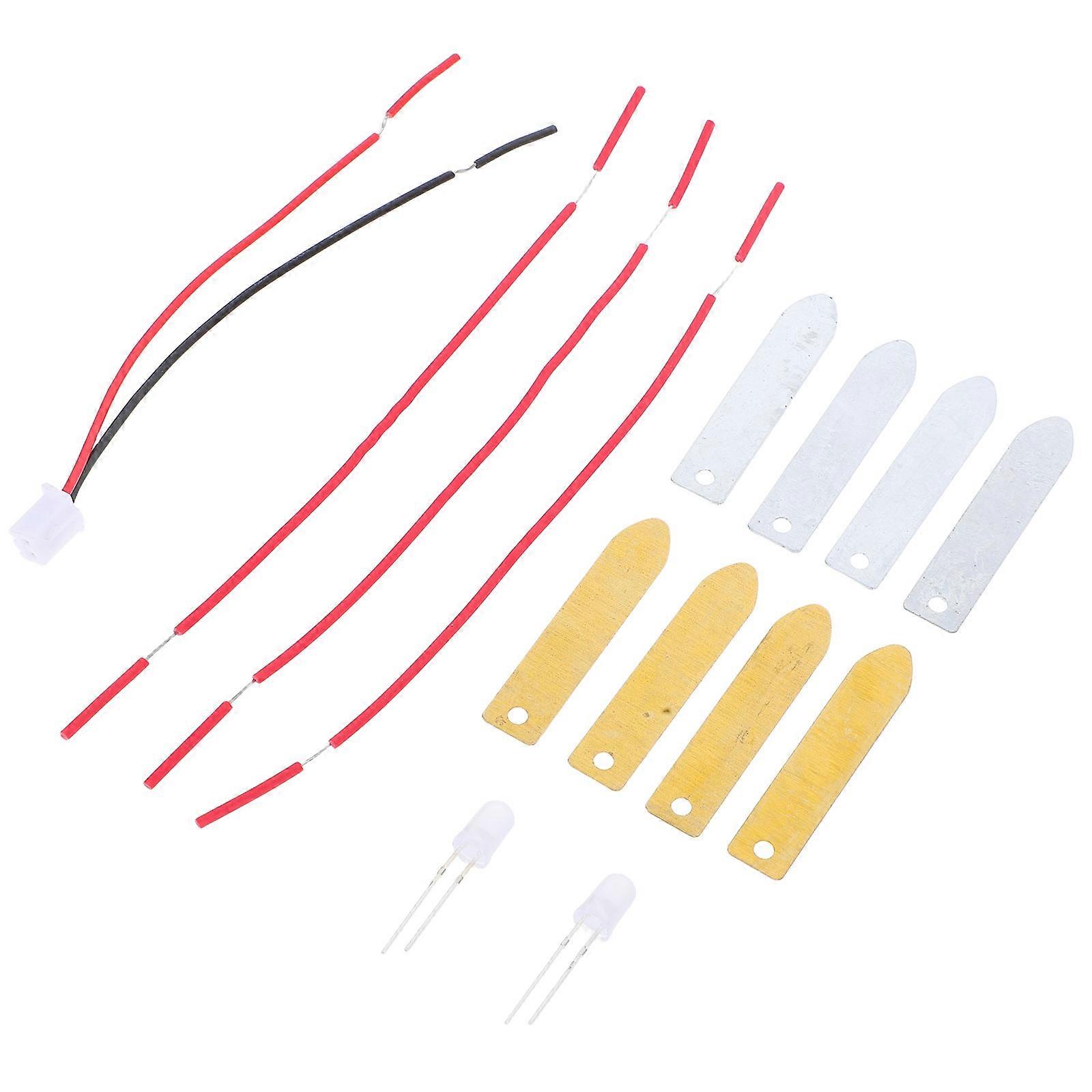 Fruit Battery Materials Kit for Kids 1Set Experiment Tool