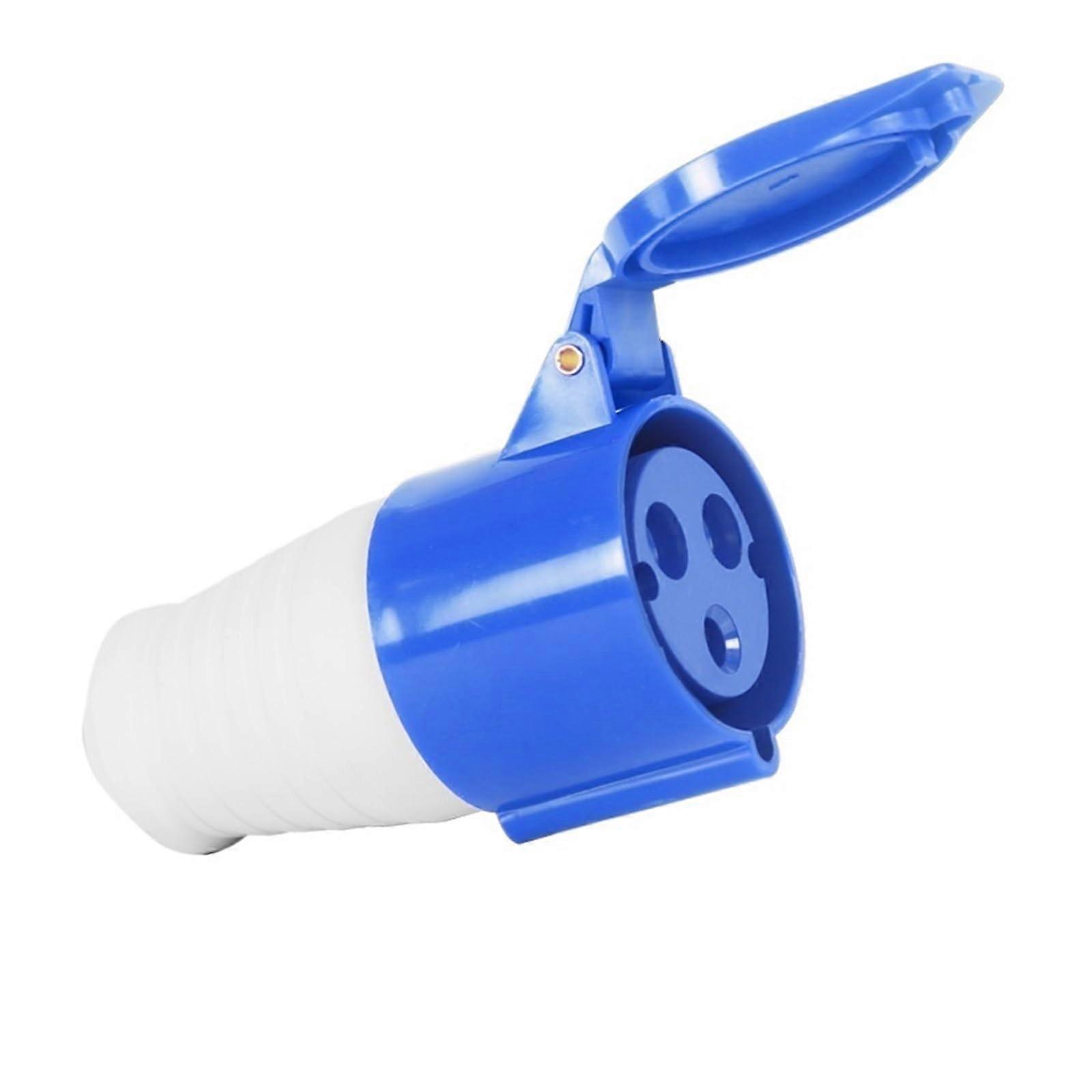 Industrial Waterproof Connector 3 Core 16A 32A Aviation Plug with Secure Reverse Docking