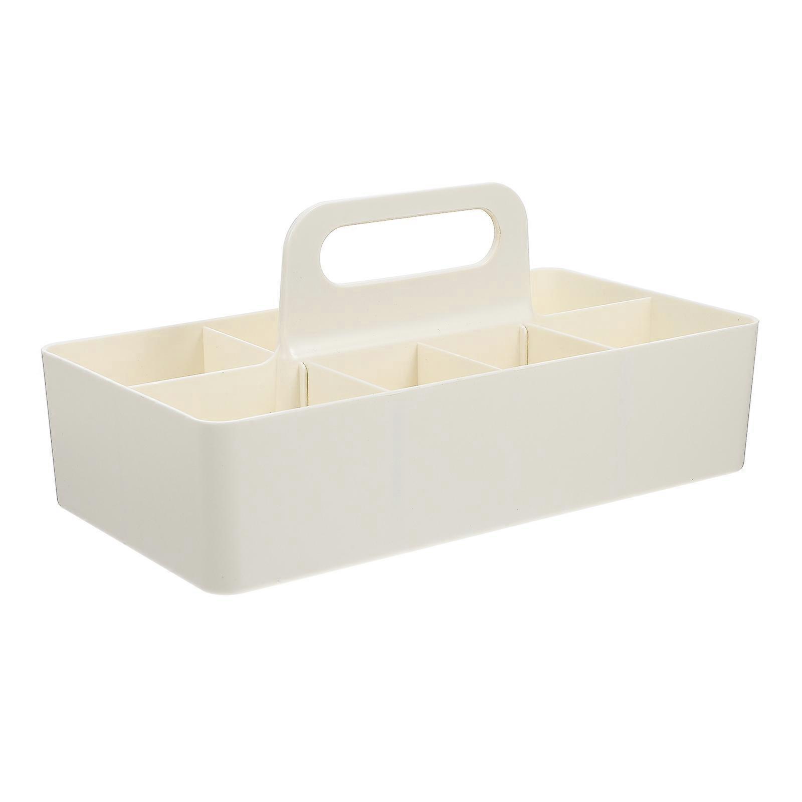 Thickened Hand-Held Storage Box for Home with Compartments 1 Piece