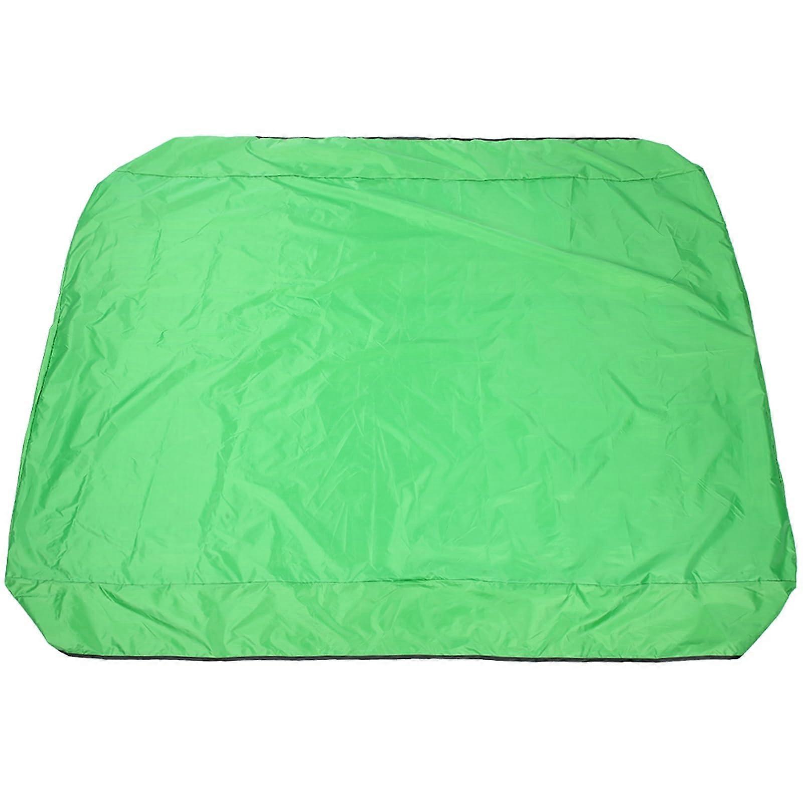 Swing Canopy Replacement Waterproof UV Resistant Cover with Windproof Straps Green 191x120cm