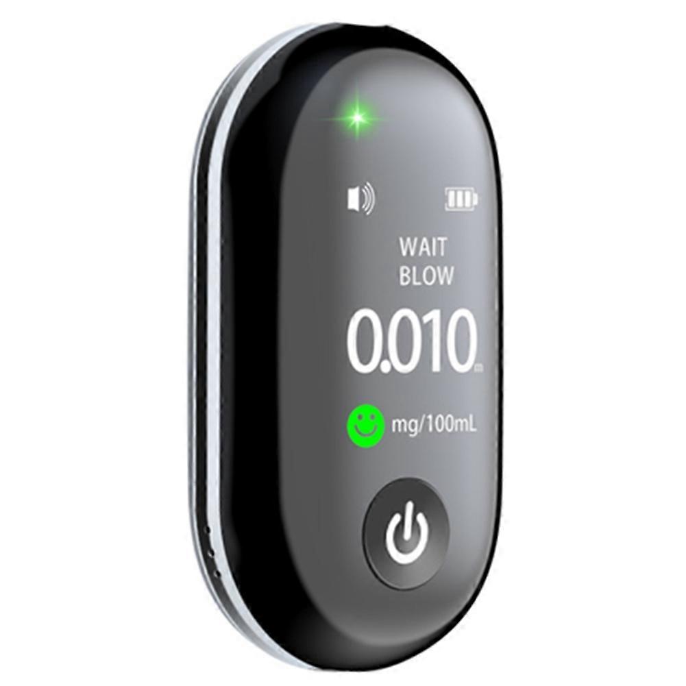Compact Highly Accurate Sensitive Alcohol Detector Rechargeable Long-Lasting Breathalyzer G1 Multi-Language Tester