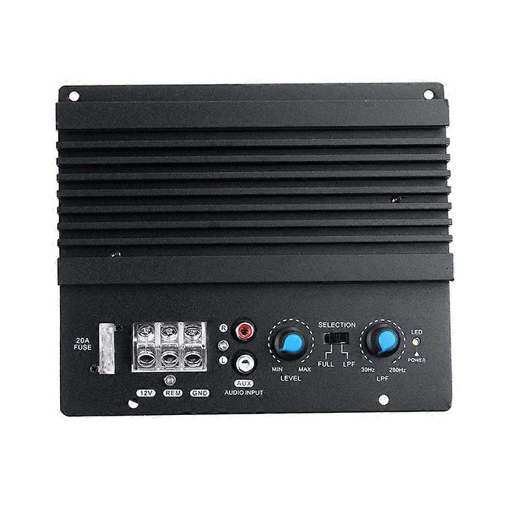 Placa amplificadora de potência com baixo para subwoofer de 8 a 12 polegadas