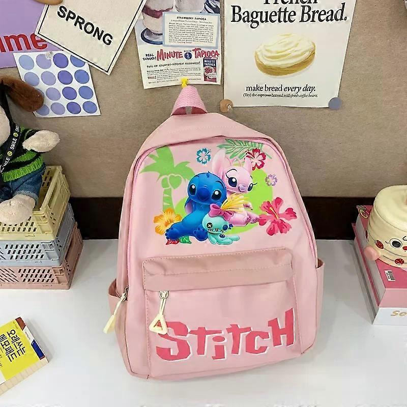 Disney Mickey Mouse New Cartoon Children's Schoolbag Stitch 3-6 Years Old Primary School Kindergarten Backpack