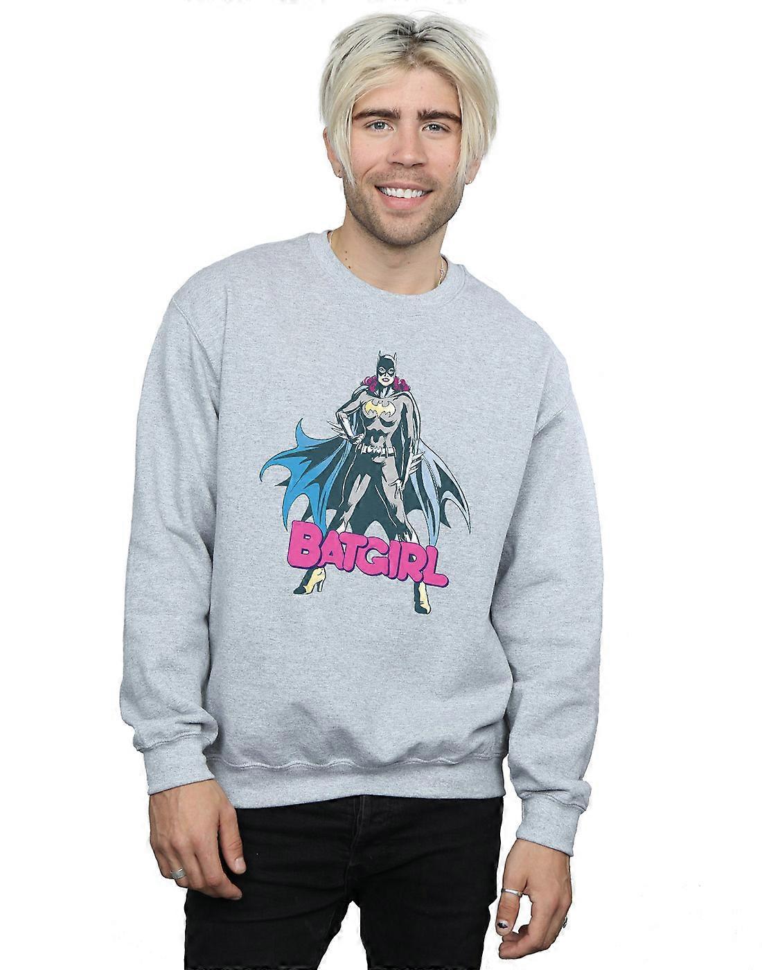 DC Comics Men's Batgirl Pose Sweatshirt