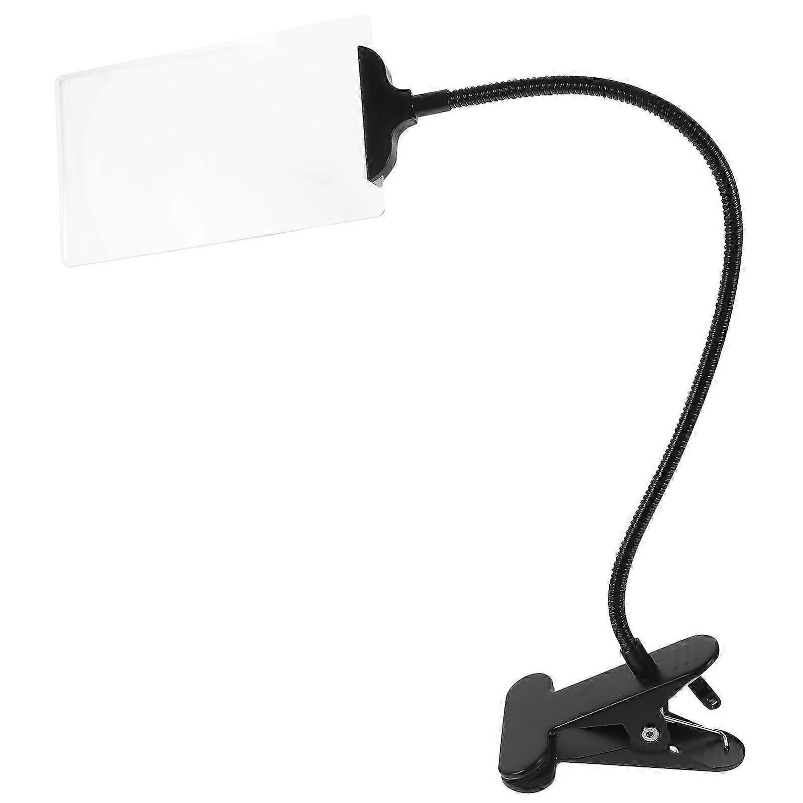 2026 Suitable Reading Magnifier Magnifying Tool with Stand 2Pcs Transparent Plastic