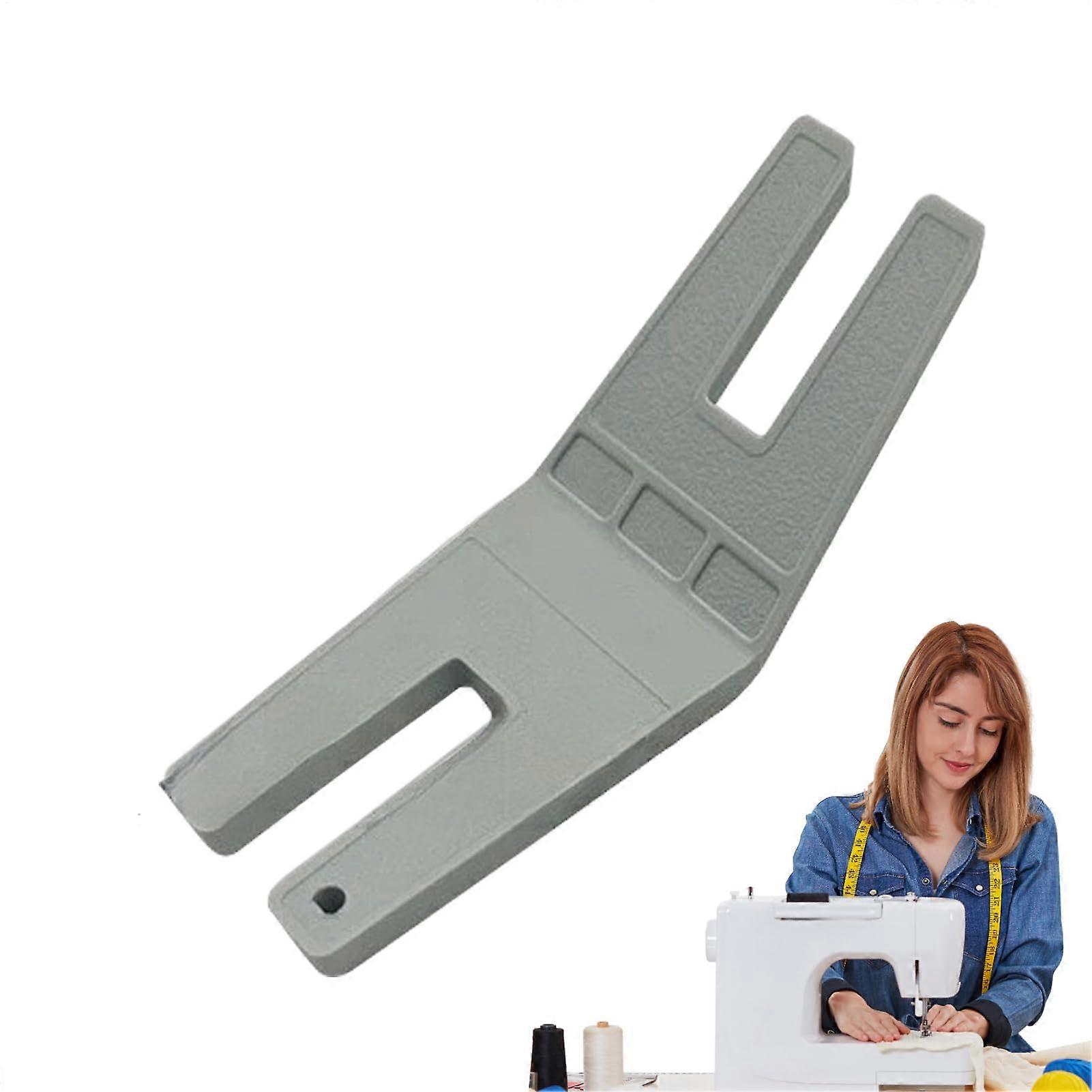 Adjustable Jeans Sewing Machine Presser Foot with Button Sewing Attachment for Thick Fabrics Quilting