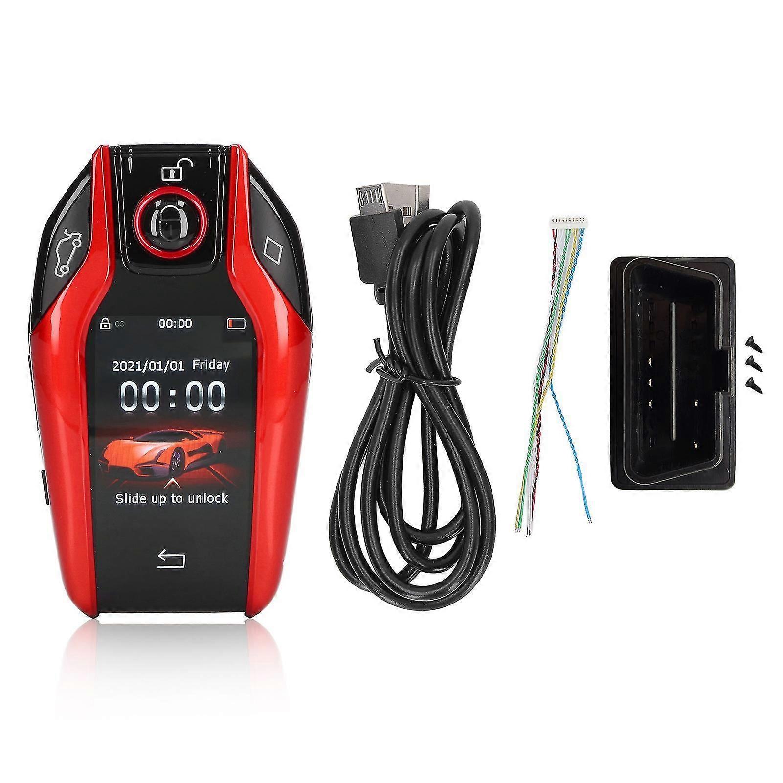 Universal Tk800+ Lcd Touch Screen Smart Key Remote Keyless Entry For All Start Stop Engine Button Models
