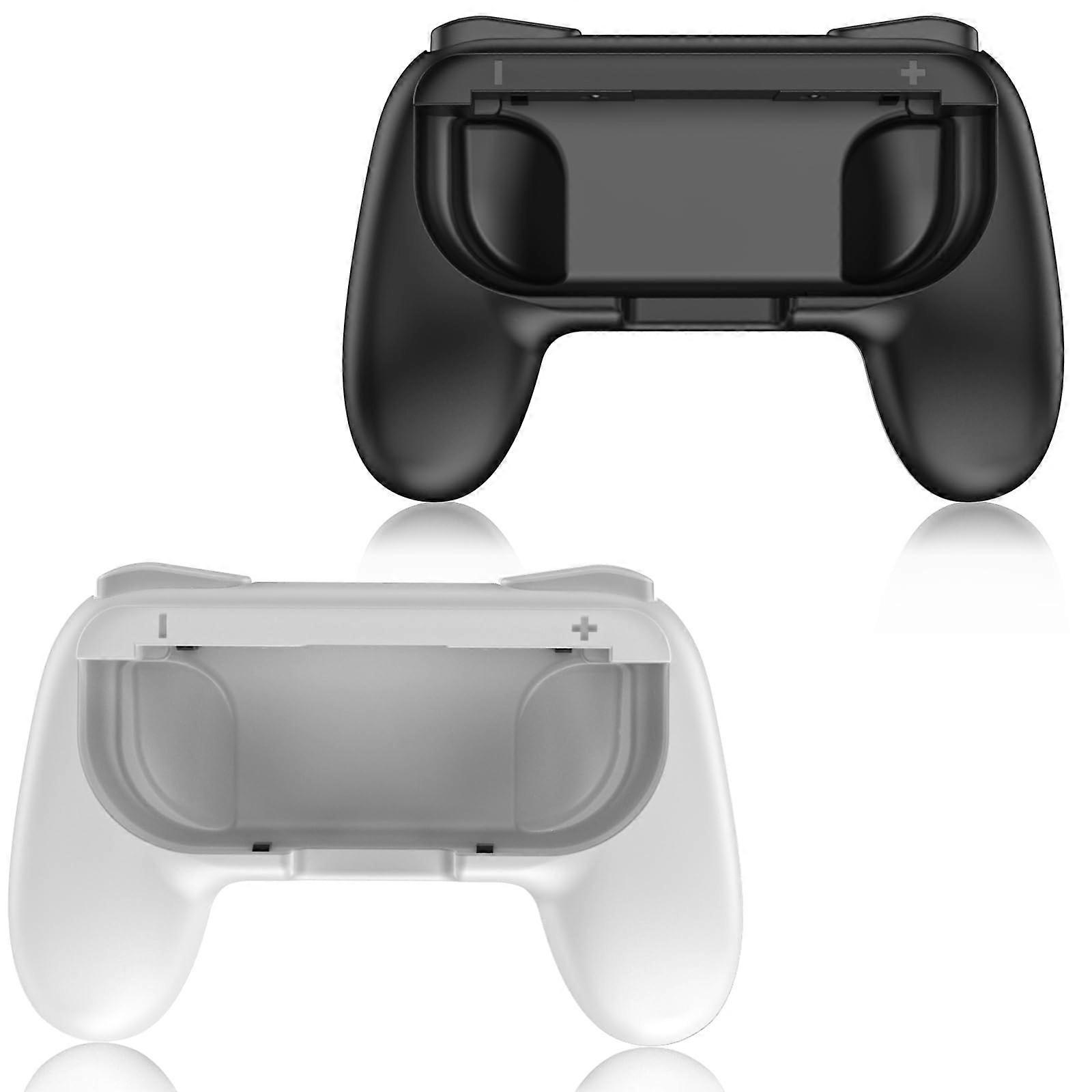 Grip 2Pack for Nintendo Switch OLED, Ergonomic WearResistant JoyCon Controller Handles for Comfort Gaming