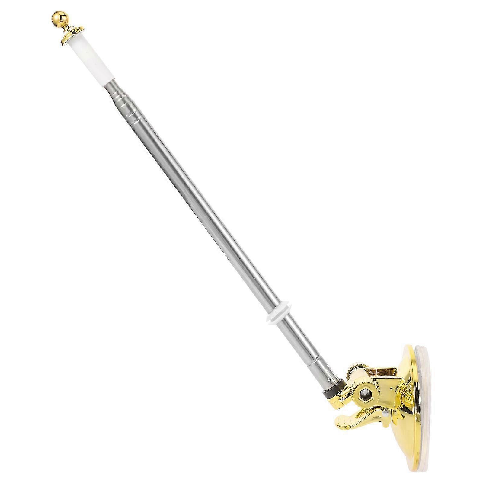 Universal Vehicle Flagpole Bracket Adjustable Car Flagpole Holder 1 meter extendable 1Set