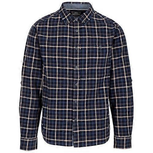Trespass Mens Withnell Checked Cotton Shirt