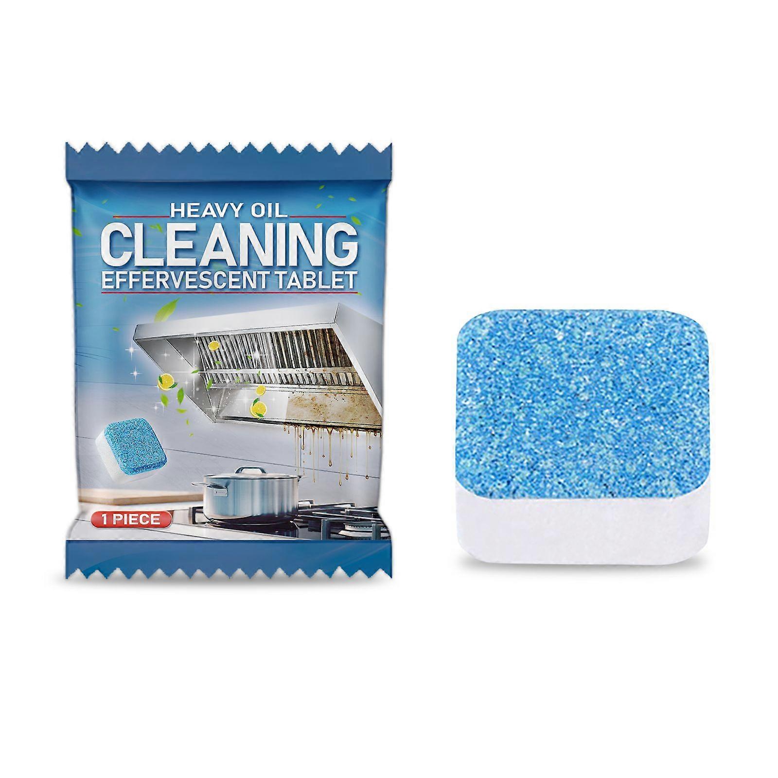 Kitchen Cleaning Effervescent Tablets (Single Tablet) Kitchen Grease Cleaning Stove And Range Hood Multi-Purpose Cleaning Tablets
