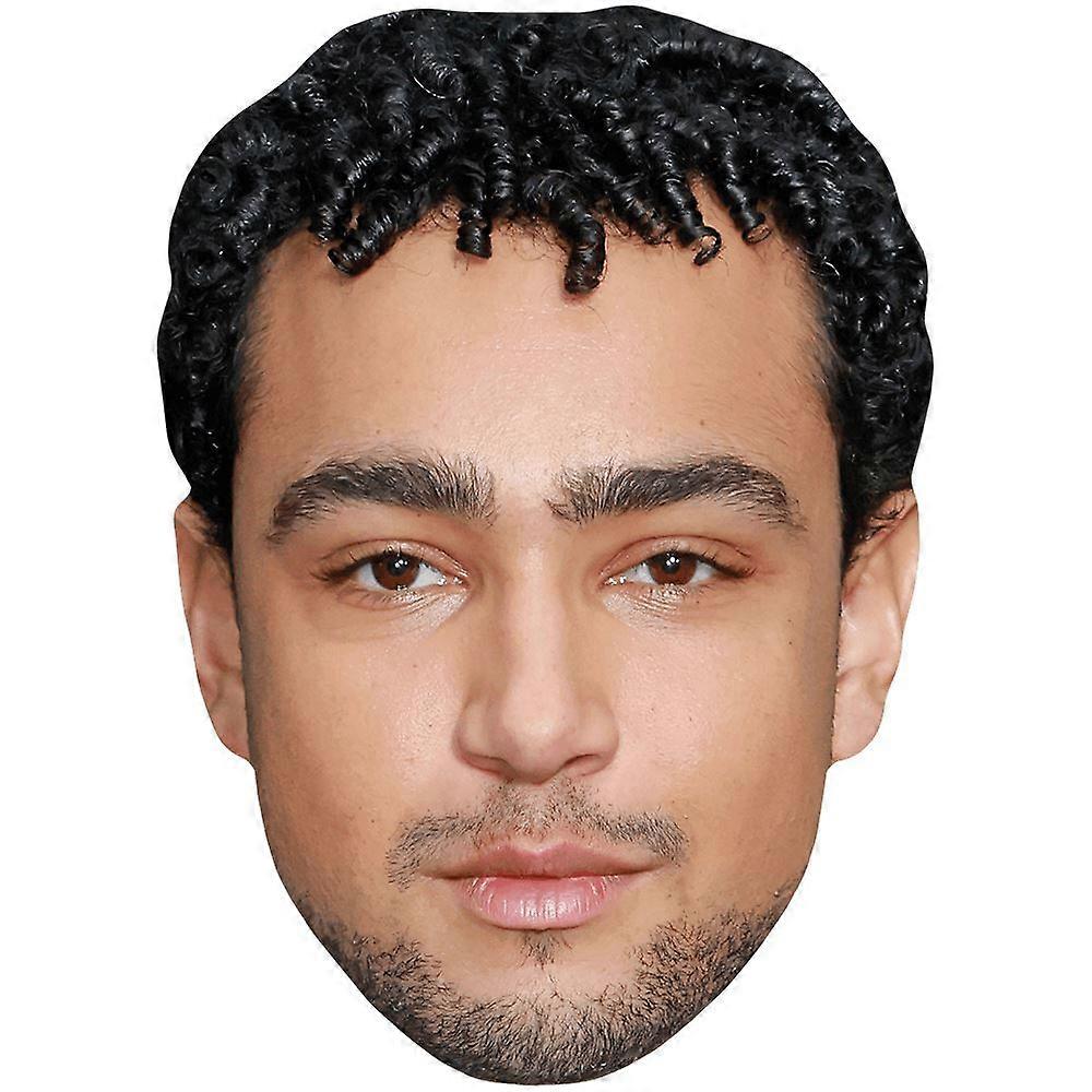 Archie Madekwe (Curls) Big Head. Larger than life mask.