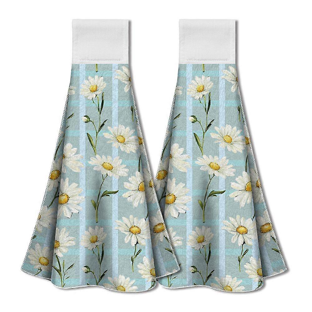 Microfiber Hanging Towel for Kitchen April Daisy 345x315mm 2pcs/set