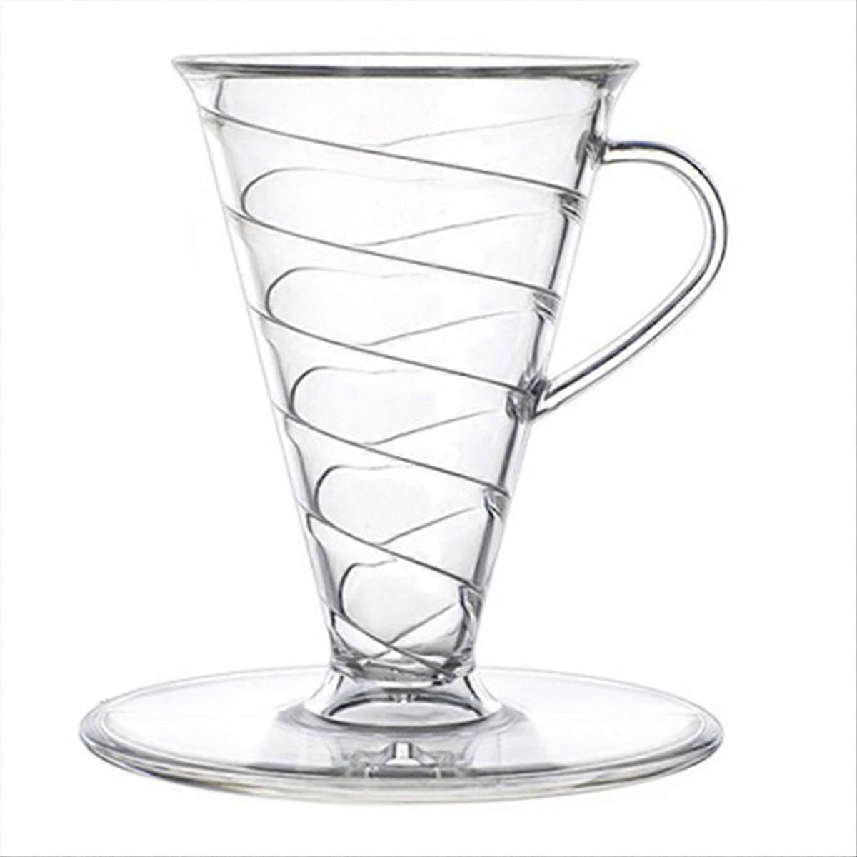 Filter Cup Coffee Filter Spiral Hand Brewed Coffee Filter Cup B