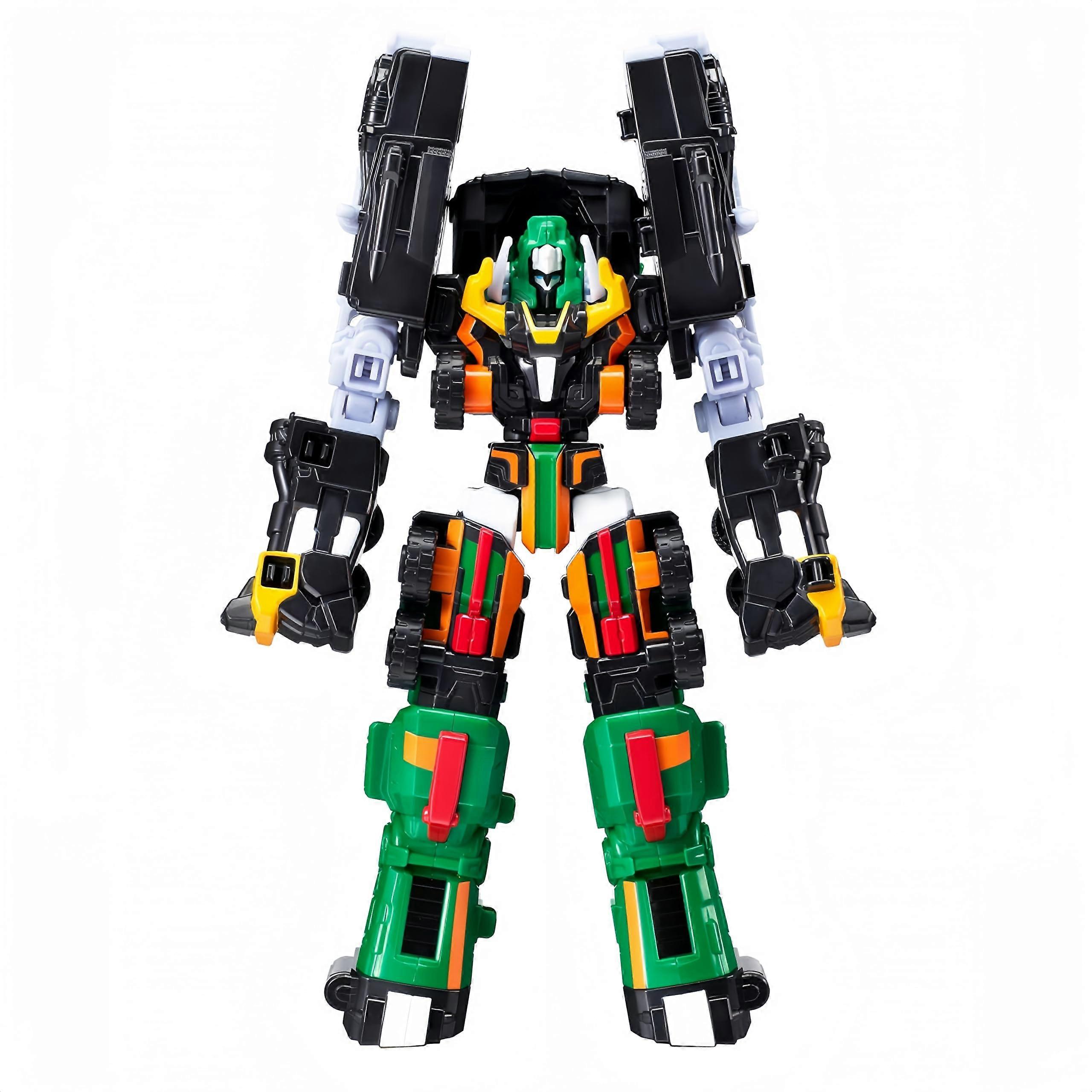 9 Inch Transformer Toy Robot to Car with Quick Transform Steps and Dual Play Modes