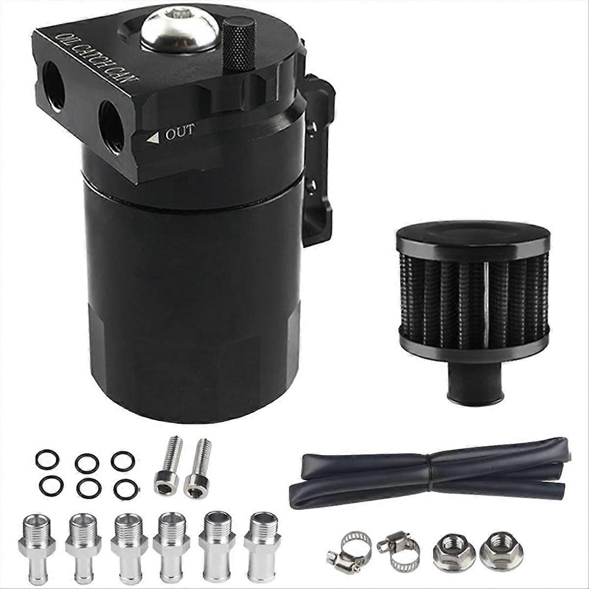 Black Car Universal 300ML Oil Breathable Can Engine Air Separator