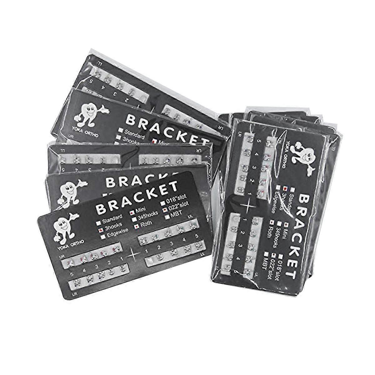 10 Sheets/Pack 200 Pcs of Brackets MIM Mini 0.022 with Hook 3