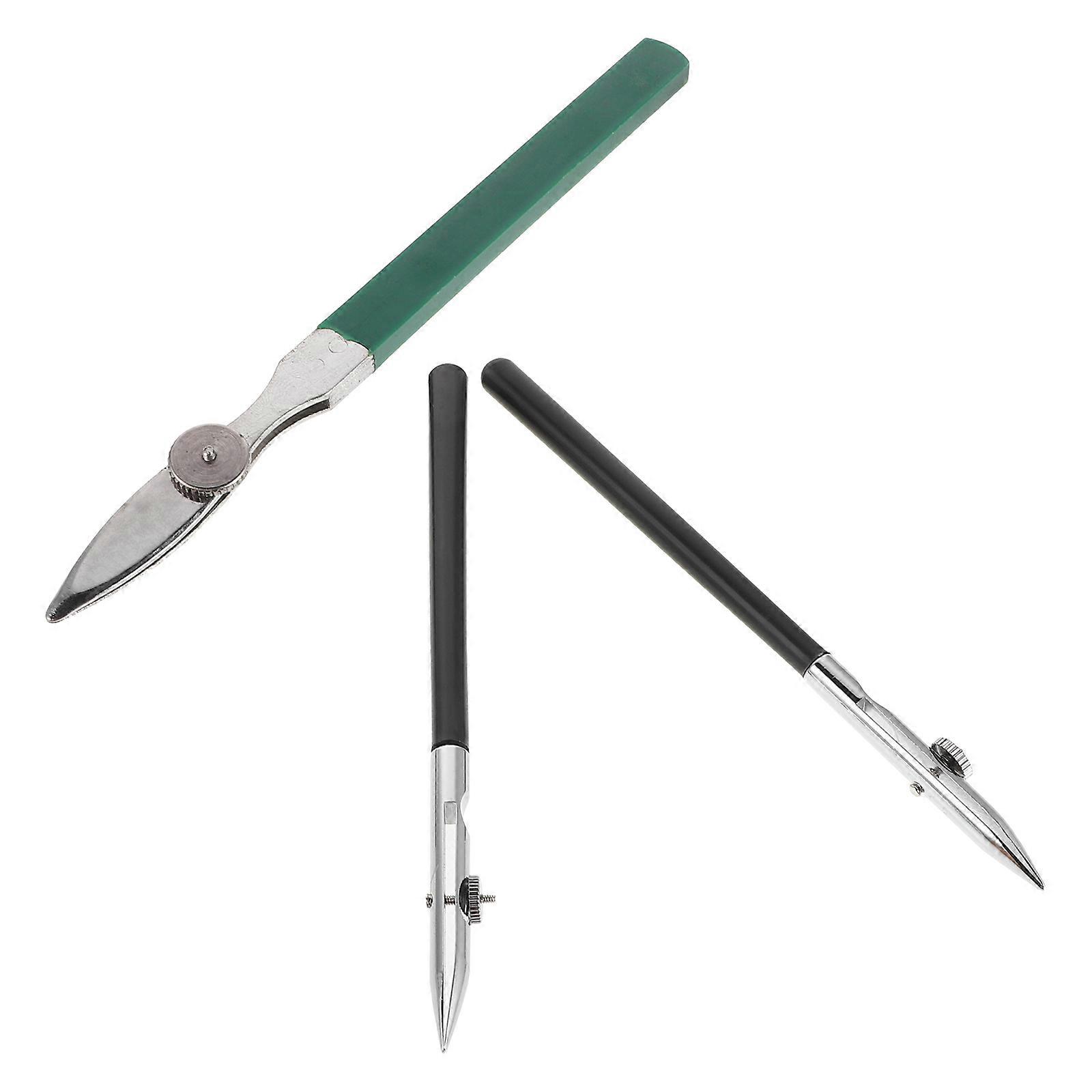 Professional Drawing Pens Adjustable Ruling Pen 3Pcs for Artistic Line Drawing