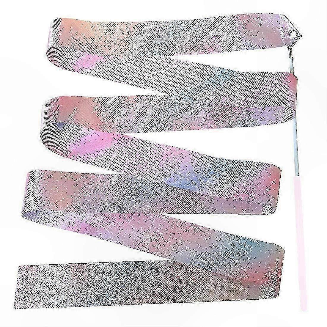 2M Gymnastics Ribbon, Rainbow Streamer for Dance & Ballet Performance