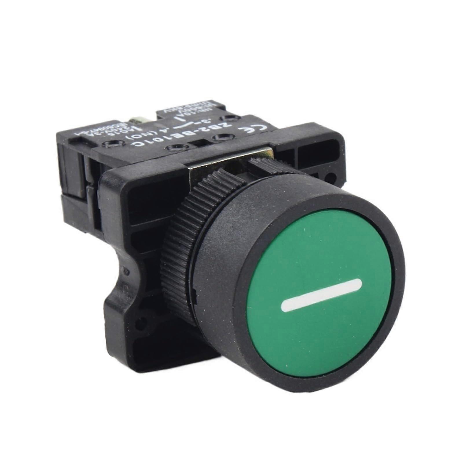 XB2EA3311 Marked Flat Push Button Switch 3A Capacity Clear Actuator Low Profile Design