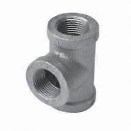 1 Inch FNPT Pipe Tee Fitting 150 lb Threaded Tee Connector for Quick System Restoration