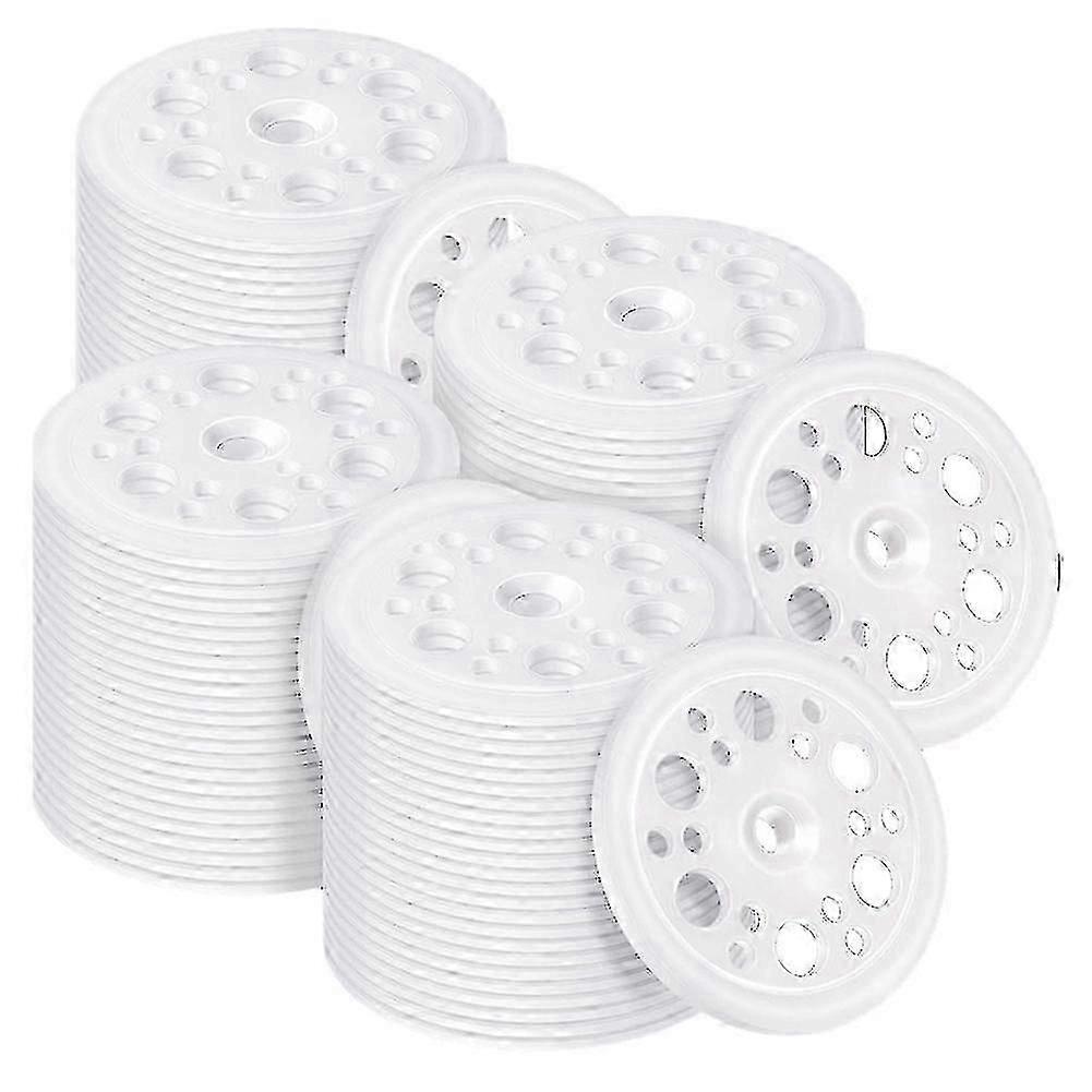 200 Pcs 45mm (1.77 Inch) Polypropylene Plastic Insulation Washers for Fixing