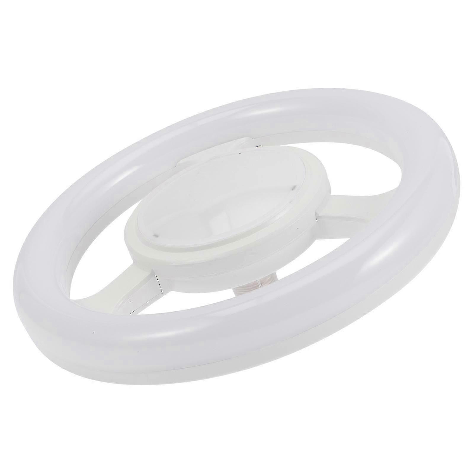 Bright Light Bulb E27 24w Ring Shape compatible with Industrial Use Dustproof Moisture Resistant Function 1Set