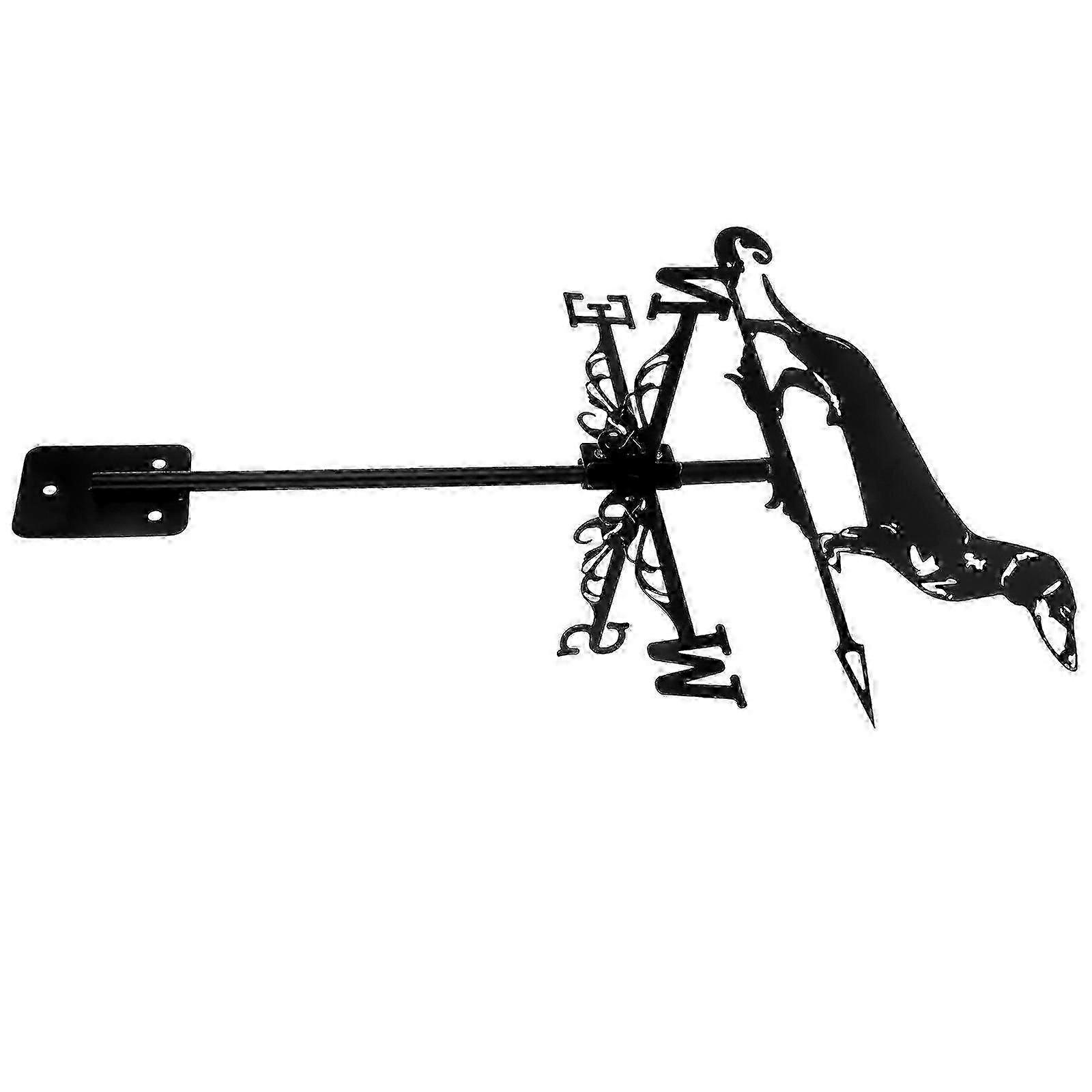 Garden Weather Vane Metal Direction Indicator for Yard 1Set Wind