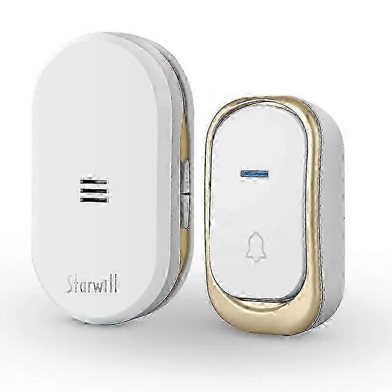 Zogin-C21 Wireless AC Doorbell with Remote Control, Plug-In Source