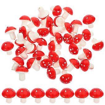 60Pcs Miniature Champignon Fausse Mousse Champignons Micro Paysage Décoration