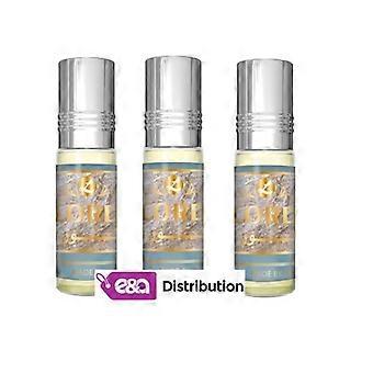 Musc Parfum - AL REHAB - Lord - 3x6ml - Oosters - Amber - Gourmand