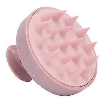Pet Massage Brush Multifunctional Soft Silicone Pet Grooming Tool compatible with Massage BathingPink