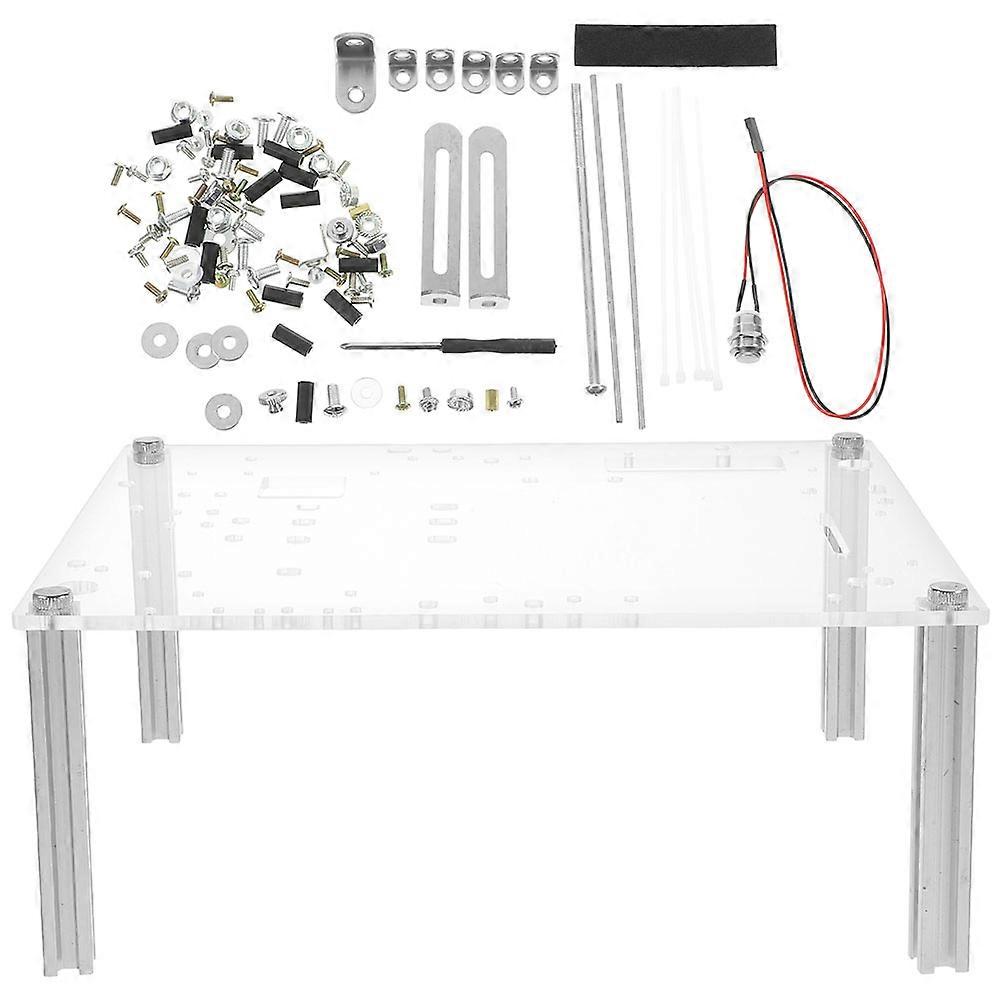 1 Set Open Air Computer Case DIY Chassis Bracket Open Frame Computer Case Open PC Case