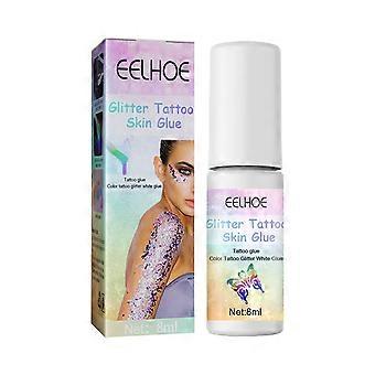 EELHOE Shining Tattoo Skin Gel Painting Eye Makeup Shining Glitter Powder Facial Body Skin Tattoo Gel