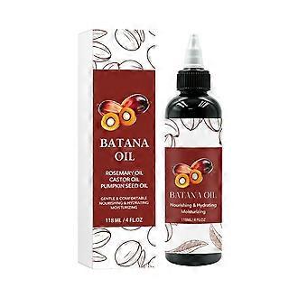 Natural Batana Nourishing Hair Oil Softens Tangled Dry Strands And Lifts Flat Hair For Glossy Fluffy Texture, Applied On Damp Hair After Shower At Hom