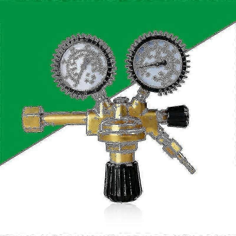 Universal Argon CO2 Pressure Reducer with Double Surface Brass Gauge for MIG/MAG Welding