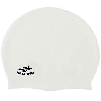 Waterproof Silicone Swim Caps Women Men High Elastic Flexible Protect Ears Hair Swimming Pool Hat compatible with Adults Children Girls Boys