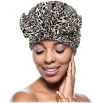 Shower Cap For Women Long Hair Reusable Waterproof Shower Caps