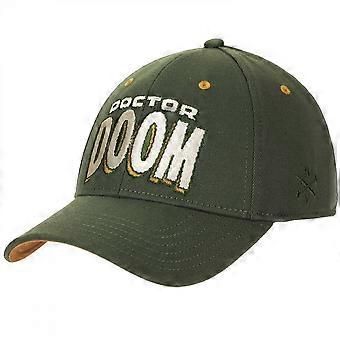 Doctor Doom 3D Embroidered Flex Fit Structured Mid-Profile Hat