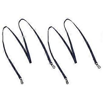 Marineblå håndrem vanteclips til børn med handskeholdere 2 stk. nylon