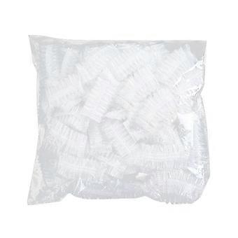 200pcs Disposable Ear Cover Plastic Waterproof Ear Protector Caps Salon Hairdressing Dye Shield Earmuffs