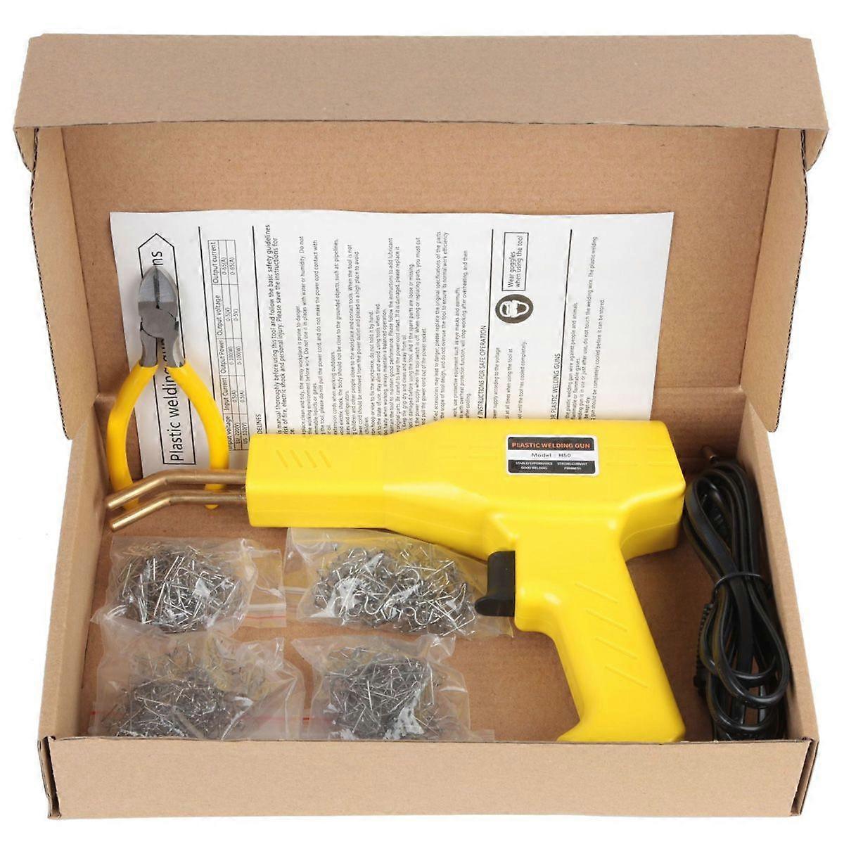 Plastic soldering/welding set, Yellow