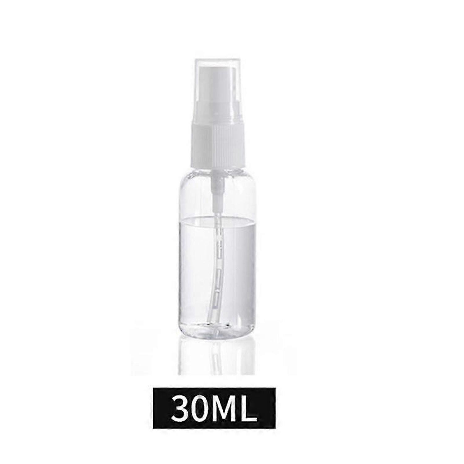30/50/100ml Transparent Spray Empty Refillable Plastic Pump Spray Bottle Bottles