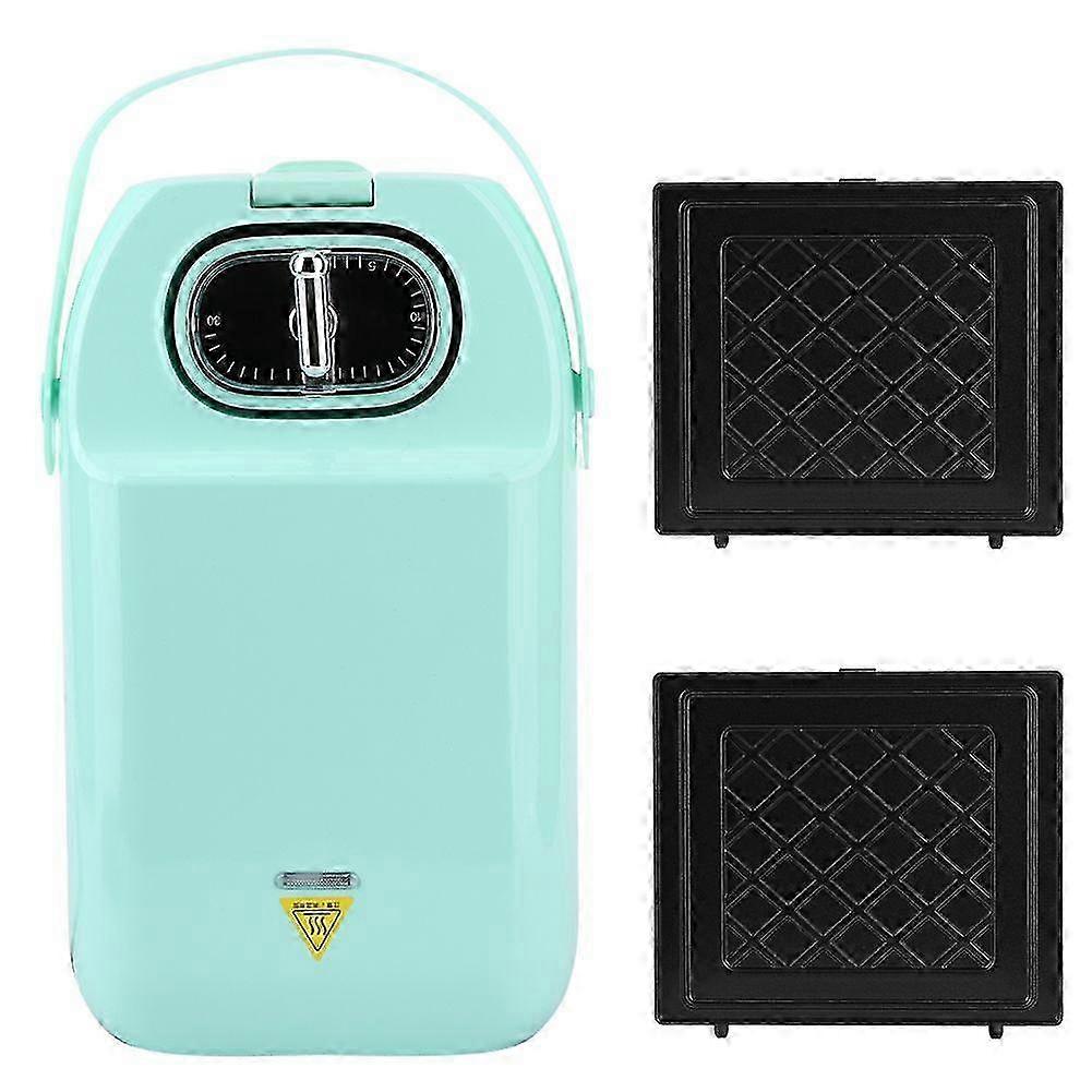 Household Multi Functional Sandwich Toaster Bread Breakfast Maker Cooking Tools (Green )