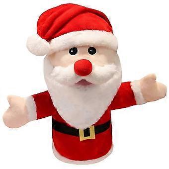 Kerstman handpop, 40 cm, schattig ontwerp om interactieve creativiteit te cultiveren