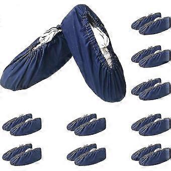 10 Pairs Of Shoe And Boot Covers, Durable Cotton Breathable Reusable Shoe Covers, Non-slip Washable Feet And Boots